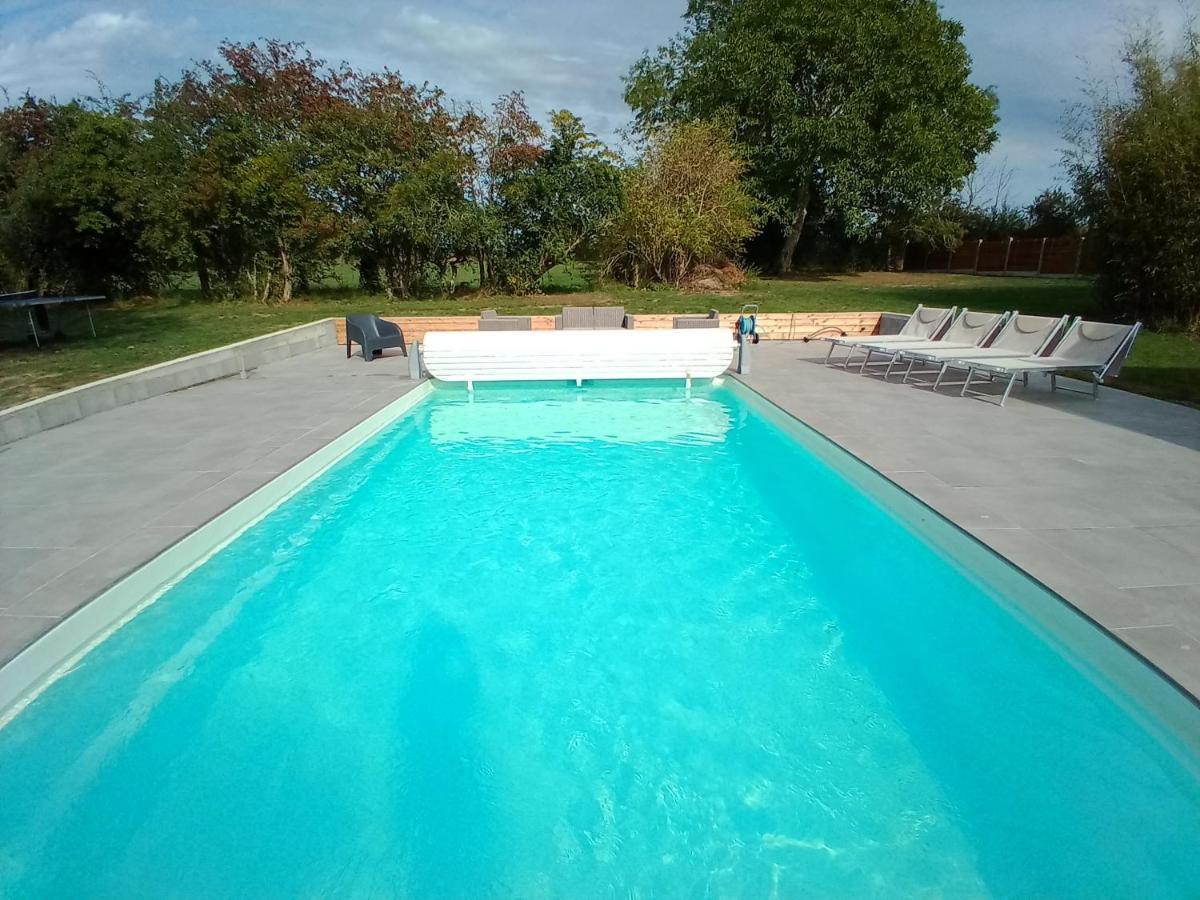 Domaine Des Tisseys Vue Sur Le Mont St Michel Villa Dragey Eksteriør billede