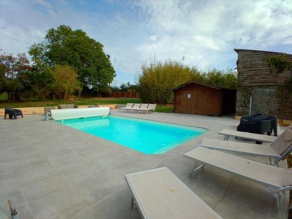 Domaine Des Tisseys Vue Sur Le Mont St Michel Villa Dragey Eksteriør billede